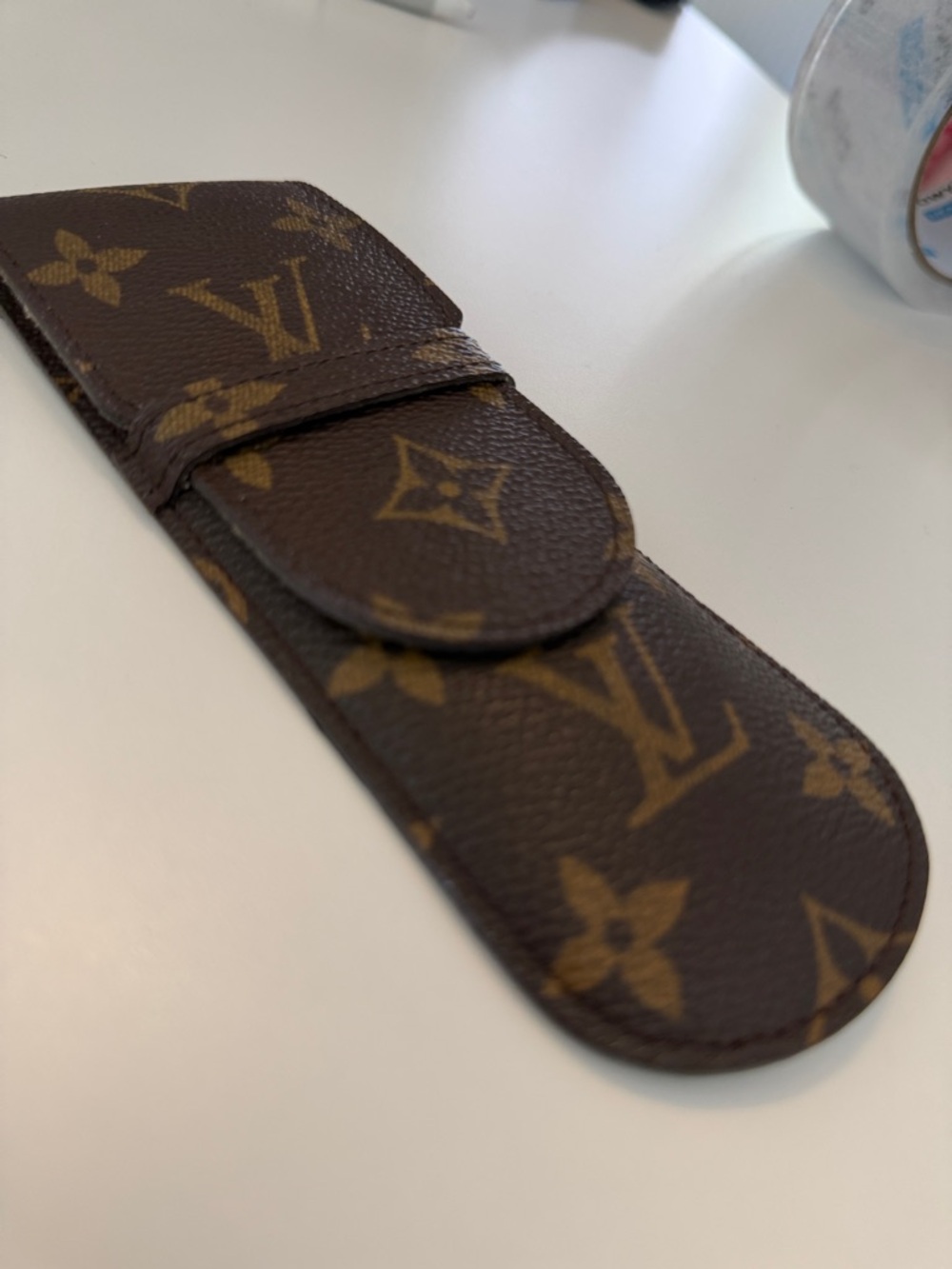 Monogram Etui Pen Holder Case/ Readers Case - Picture 5 of 10